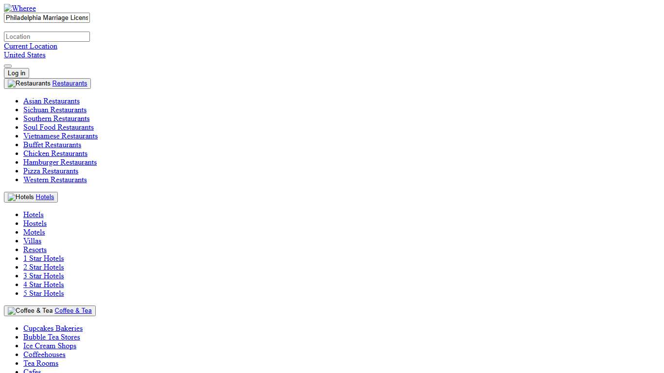 Philadelphia Marriage License - Reviews, Photos & Phone Number - Updated February 2026 - Courthouses in Philadelphia City, Philadelphia County - Wheree